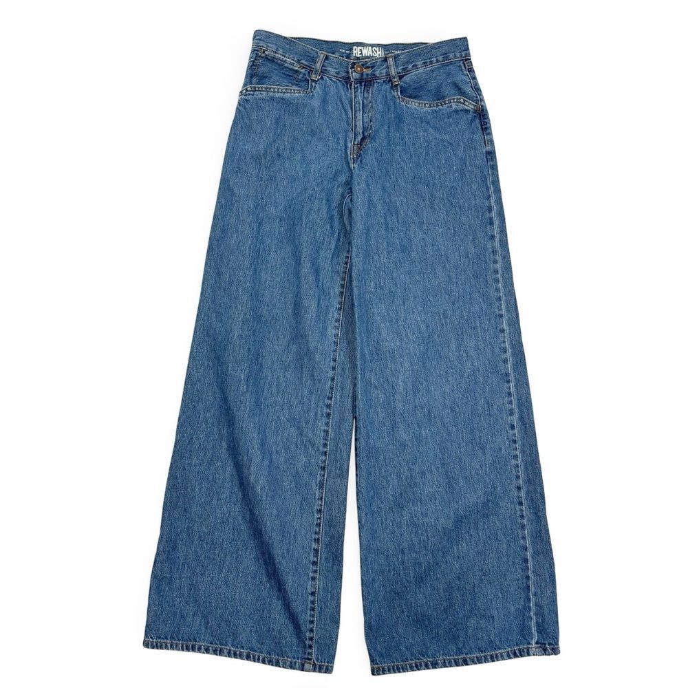 Rewash Brand Mid Rise Straight Leg Jeans Size 7/28 | 100% Cotton | 31.5” Inseam